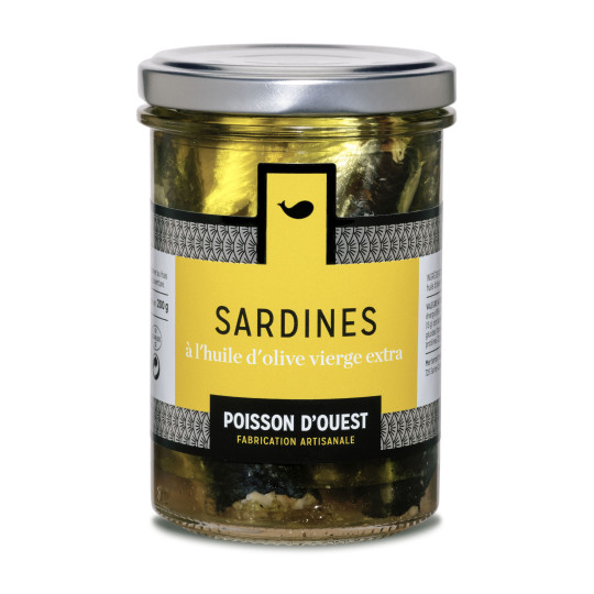 Le Comptoir du Caviar - Sardines à l'huile d'olive vierge extra