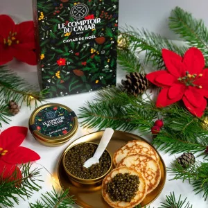 Coffret dégustation Caviar de Noël