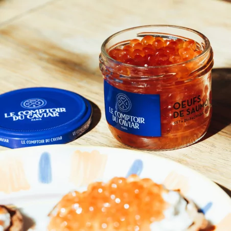 Œufs de Saumon Keta | Le Comptoir du Caviar. Vente en ligne Œufs de Saumon Keta | Le Comptoir du Caviar. Vente en ligne