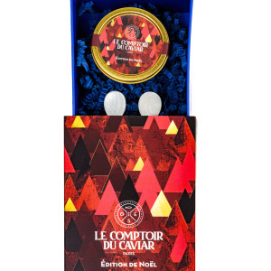 Coffre de dégustation Noël - Le Comptoir du Caviar