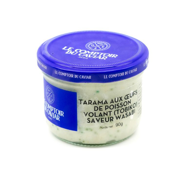 Tarama Tobiko Wasabi - Le Comptoir du Caviar. Vente en ligne