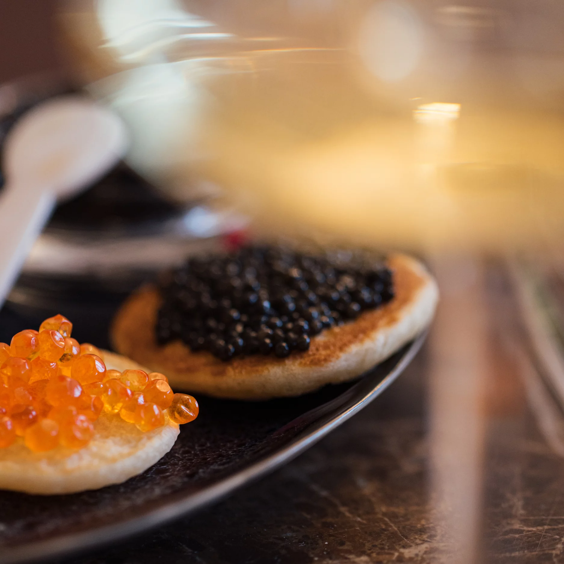 Caviar en appéritif